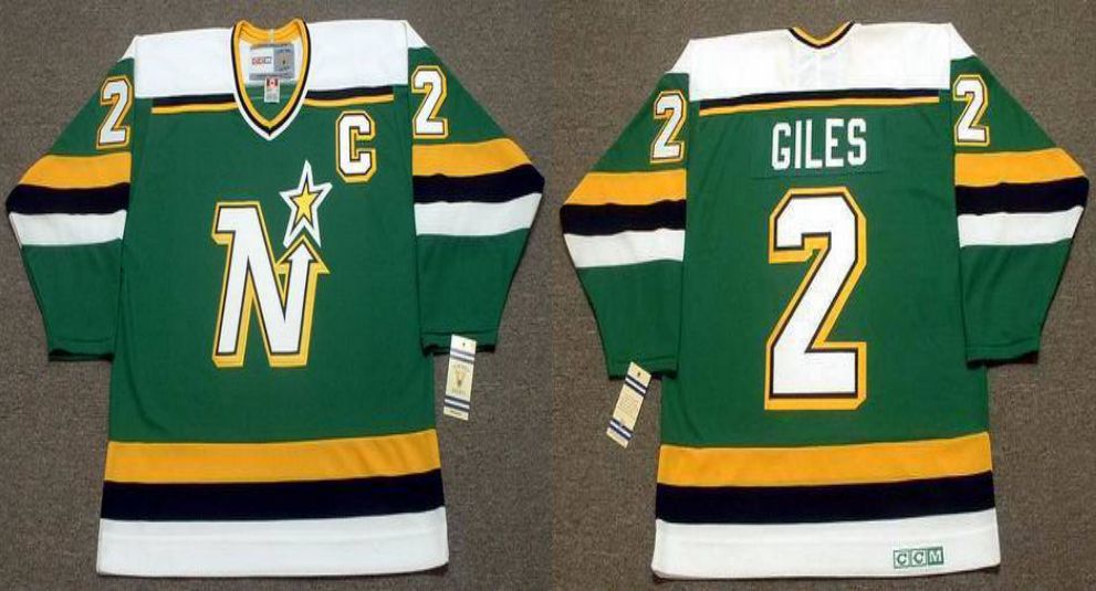 2019 Men Dallas Stars #2 Giles Green CCM NHL jerseys->dallas stars->NHL Jersey